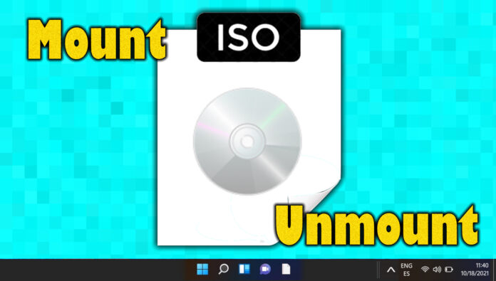 So Mounten Oder Unmounten Sie ISO Und IMG Dateien In Windows 11 All