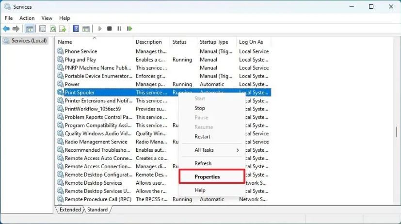 Cómo iniciar detener deshabilitar servicios en Windows 11 All