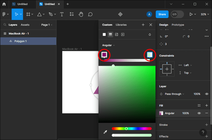 Cómo crear un degradado en Figma All Things Windows