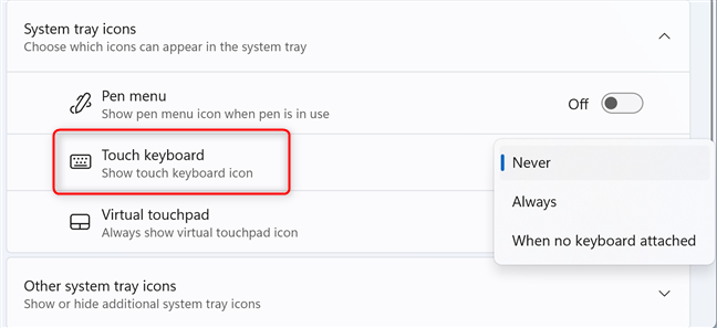 Comment activer ou désactiver le clavier tactile dans Windows 11 All