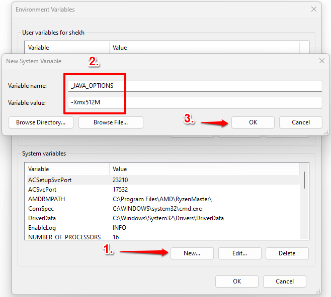 Résolu Impossible de créer l erreur de la machine virtuelle Java