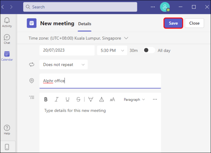 Comment Configurer Une R Union Dans Microsoft Teams All Things Windows