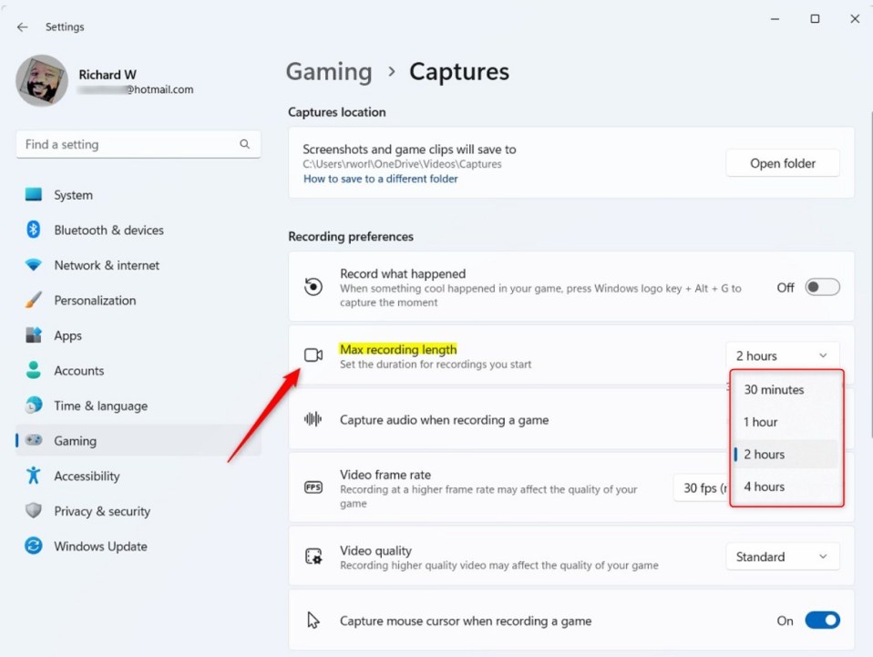 Comment D Finir La Dur E Maximale D Enregistrement Avec Game Capture