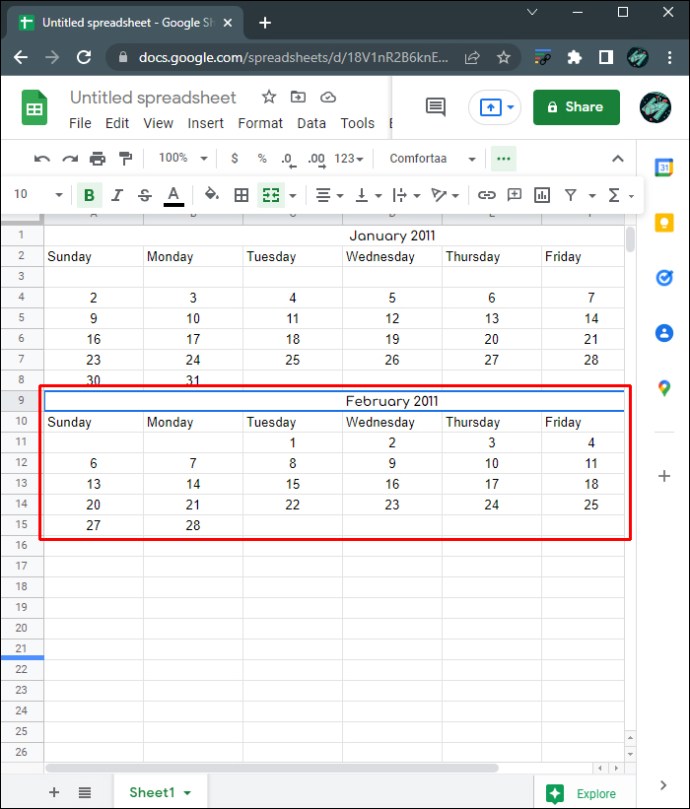 Cara Membuat Kalender Di Google Sheets All Things Windows