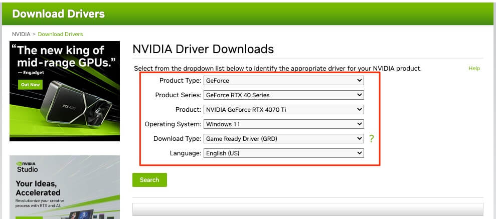 Cara Memperbaiki Jika Nvidia Display Driver Gagal Memulai All