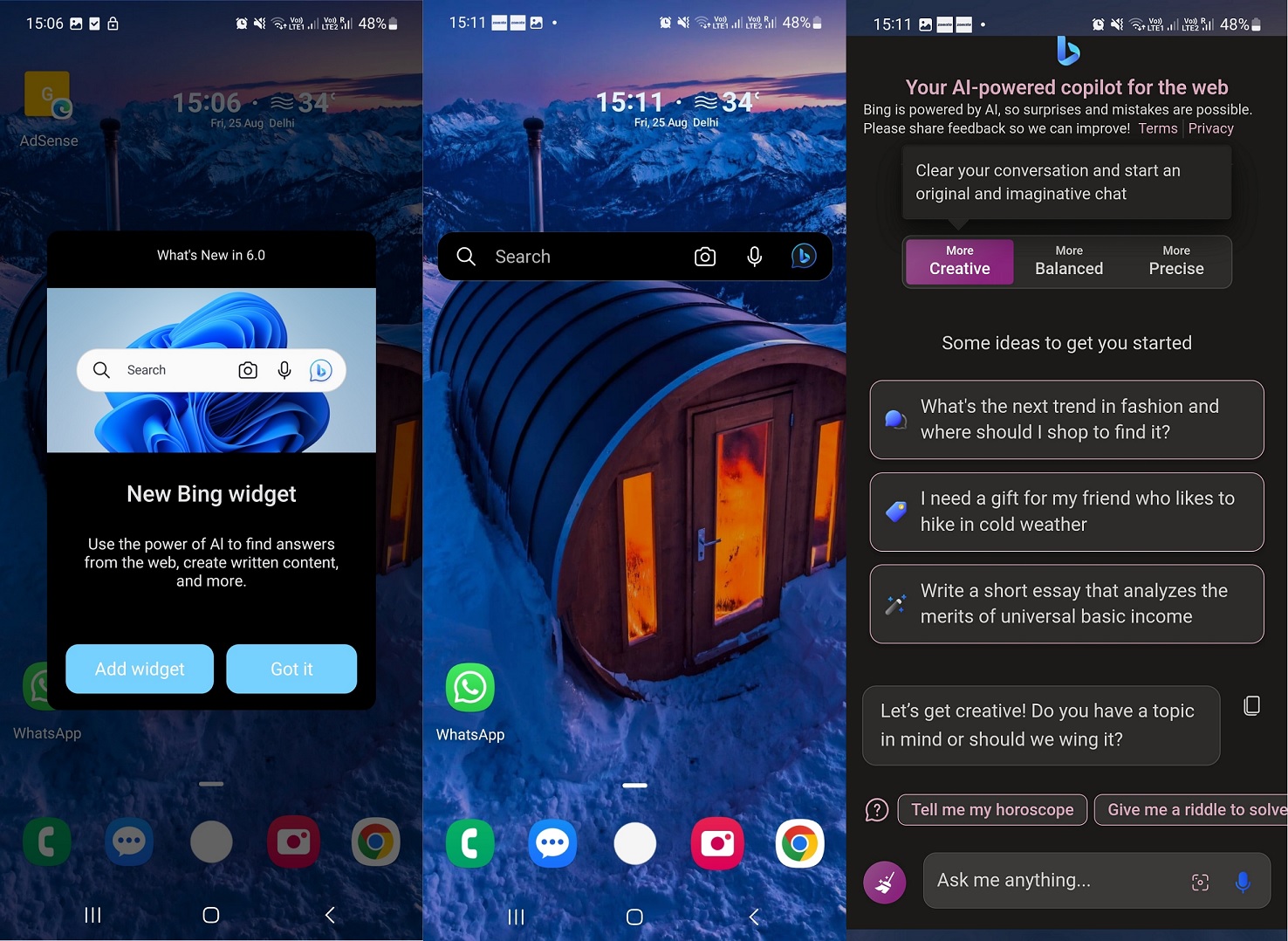 Microsoft Launcher T Ch H P Bing Chat Ai N Ng Cao T Ng T C Ng I