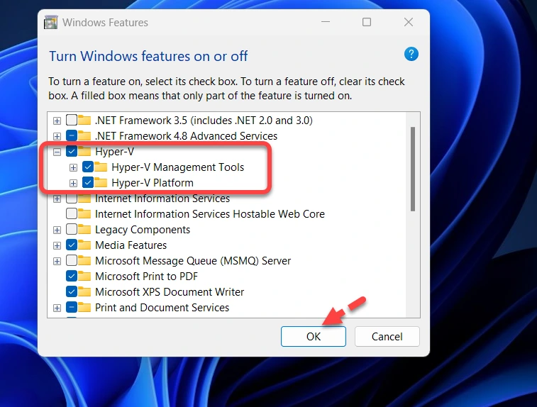 Como ativar e instalar o Hyper V nas edições Pro e Home do Windows 11