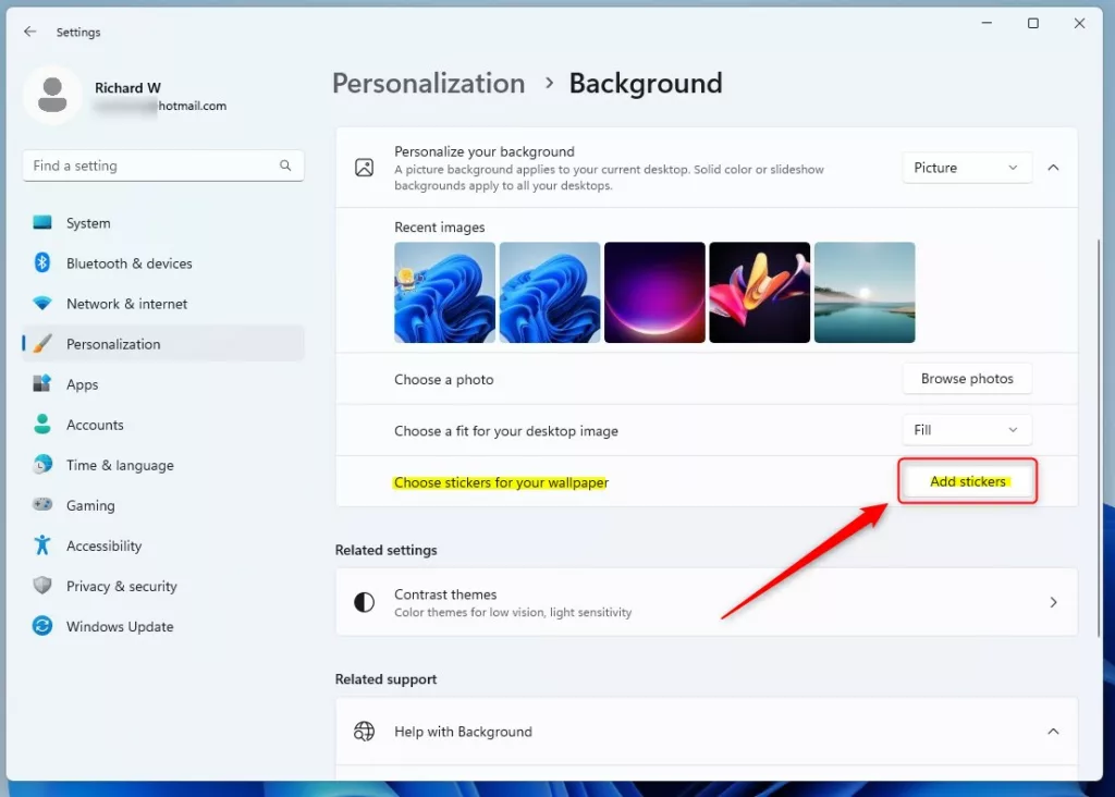 So entfernen Sie Aufkleber vom Desktop in Windows 11 All Things IT