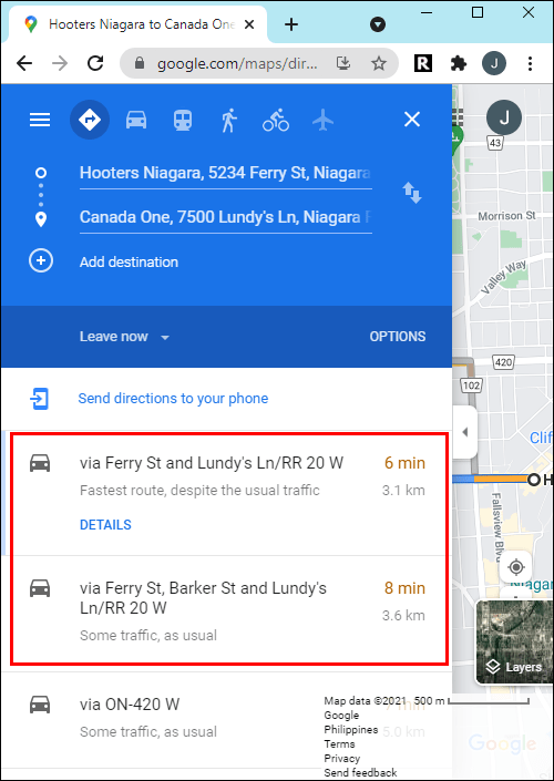 So ändern Sie Google Maps vom Gehen zum Fahren [und umgekehrt] All Things IT