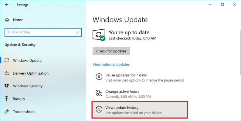 So überprüfen Sie Den Windows Update Verlauf Unter Windows 10 All Things It