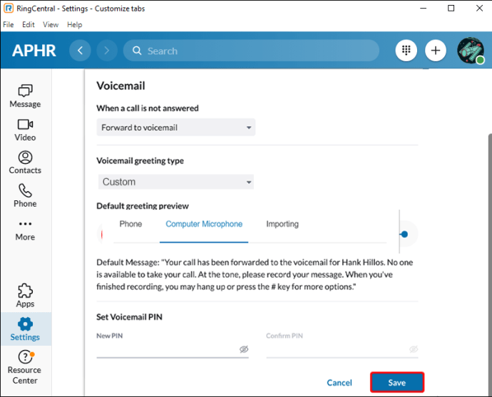 So ändern Sie die VoicemailBegrüßung in RingCentral All Things IT