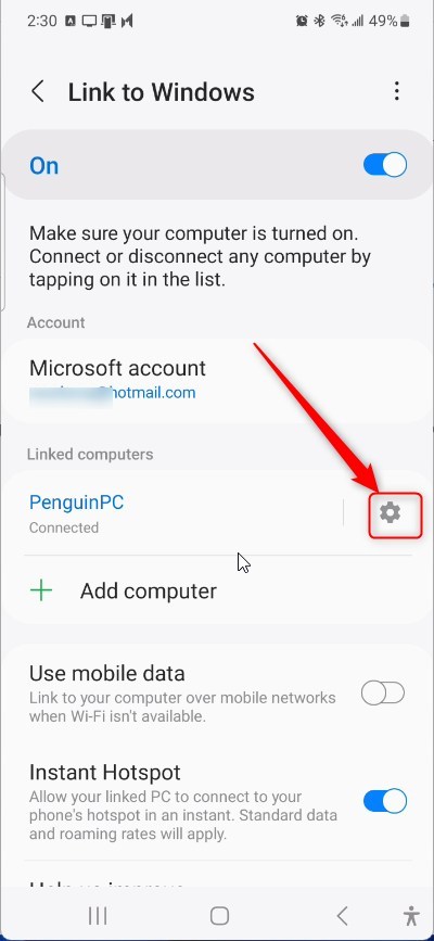 So trennen Sie die Verknüpfung Ihres Telefons mit der Phone Link-App in ...