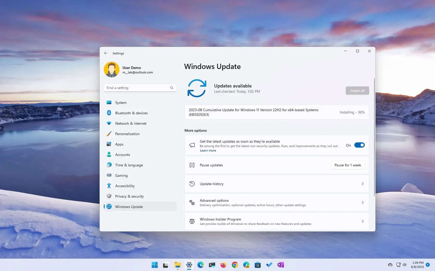 Windows 11 build 22621 2134 kb5029263 erscheint f r version 22h2