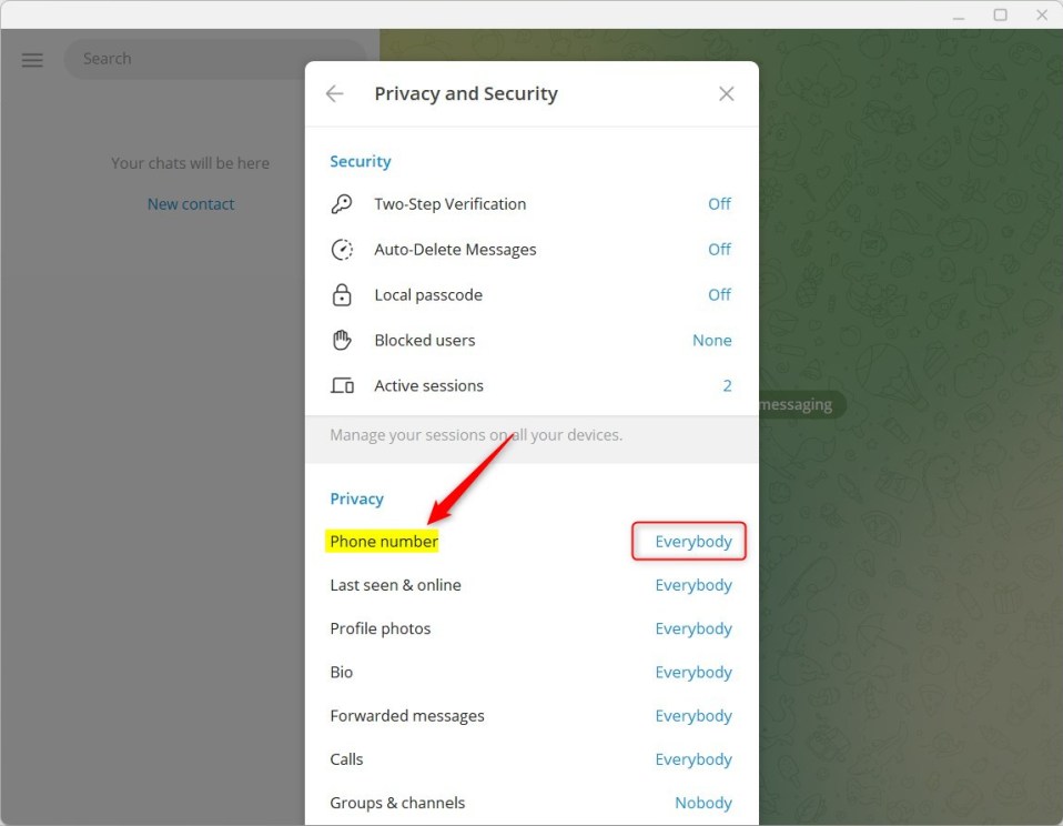 Kann Ich Bei Telegram Sehen Wer Auf Meinem Profil War So ändern Sie „Wer kann meine Telefonnummer sehen?“ in Telegram unter