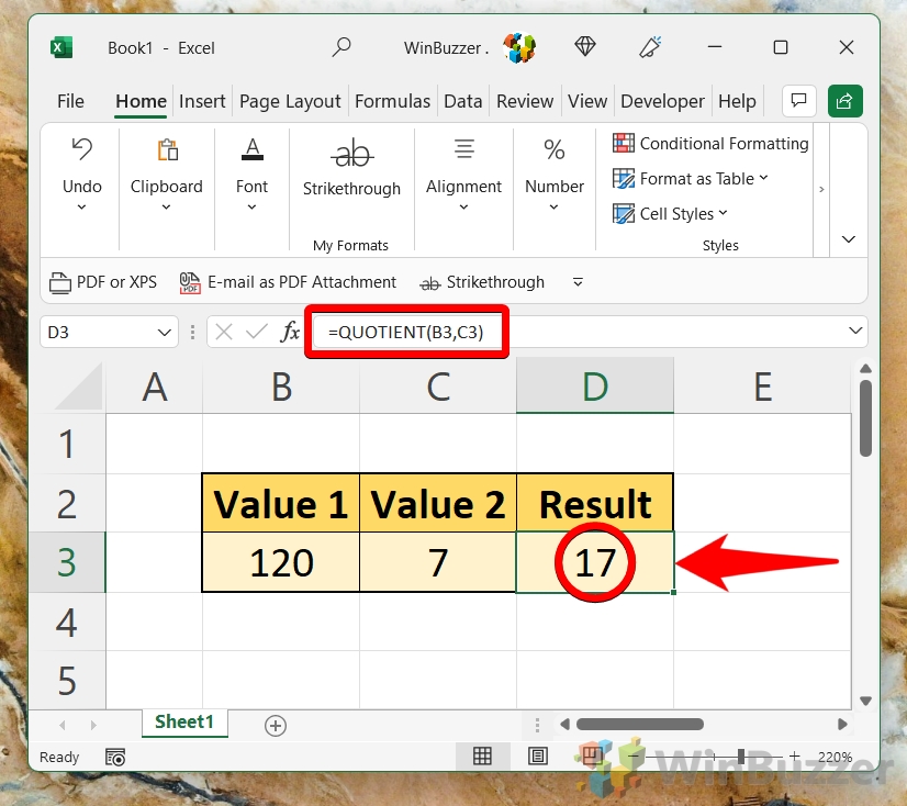 So dividieren Sie in Excel - All Things IT