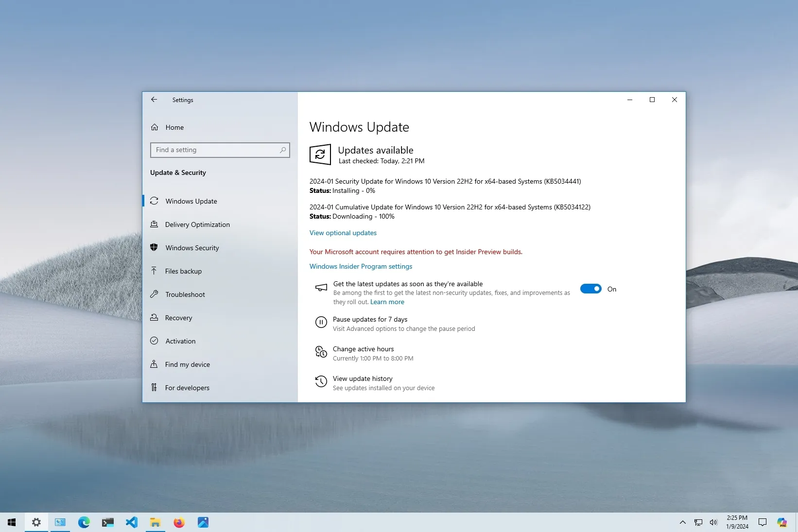 Windows 10 erhält im Januar 2024 das Update KB5034122 All Things IT