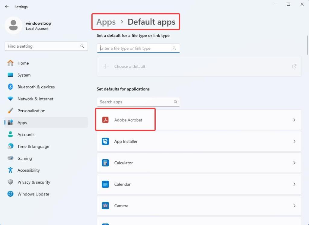 Ändern des StandardPDFViewers unter Windows 11 (auf Adobe Reader