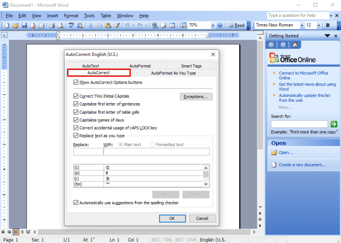 Cómo Desactivar La Autocorrección En Microsoft Word All Things Windows 0239