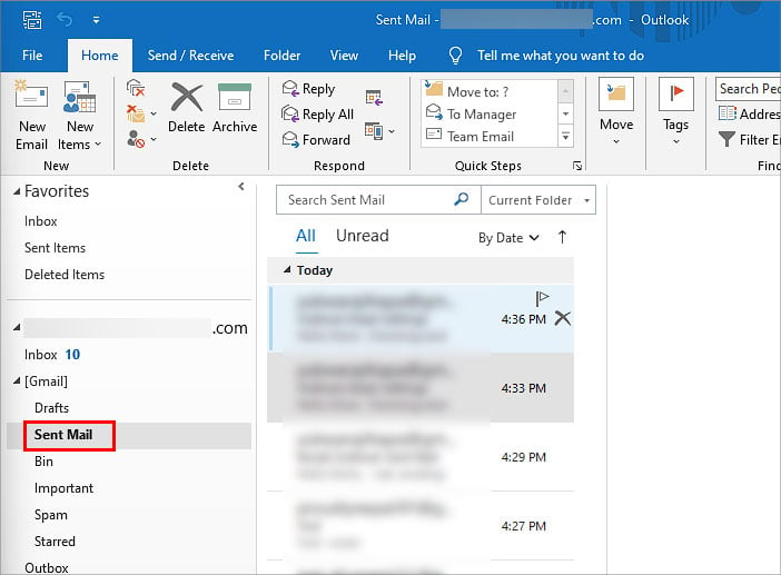 Cómo recuperar o reeditar el correo electrónico en Outlook - All Things