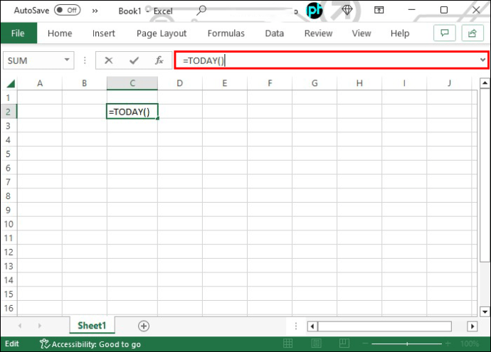 Cómo usar la fecha actual en Excel - All Things Windows