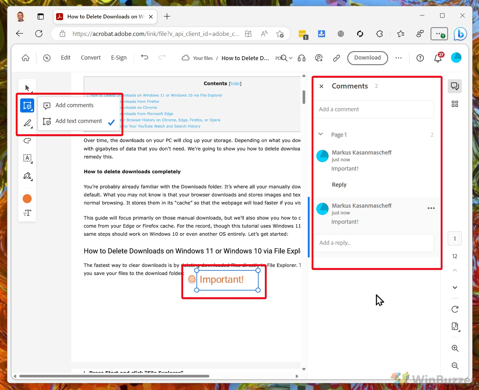 C mo agregar notas a un pdf gratis 3 formas all things windows