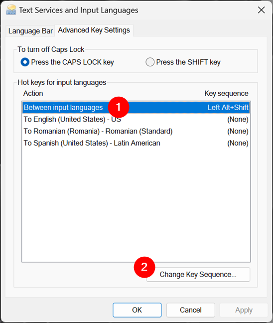 C mo cambiar el atajo de idioma del teclado en windows 11 all things