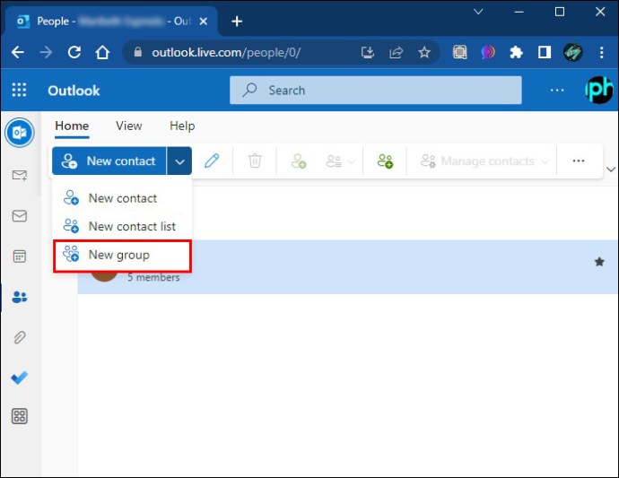 C mo crear un grupo en outlook all things windows