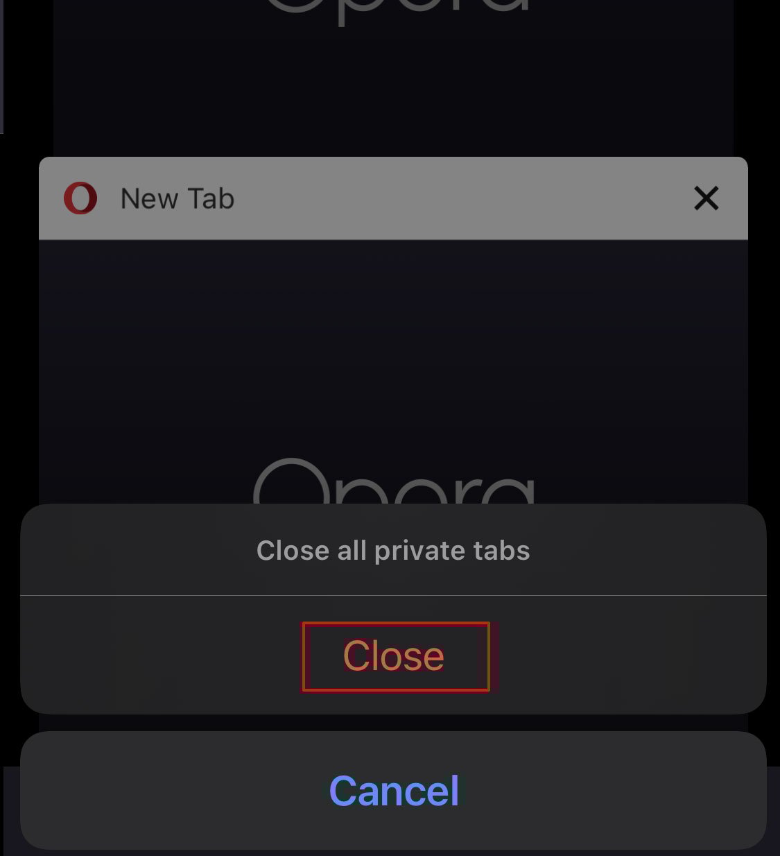 Comment désactiver le mode navigation privée sur l