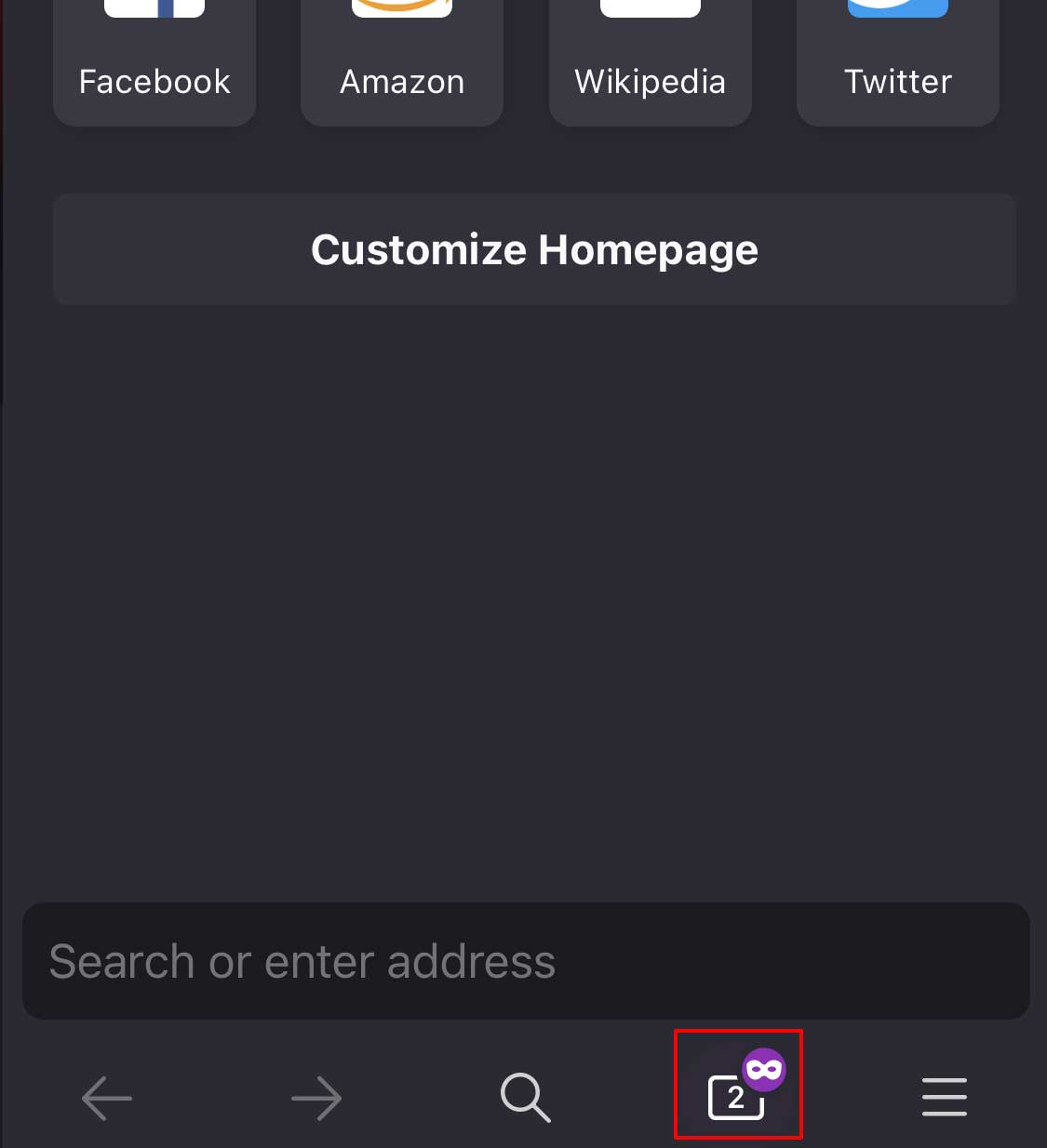 Comment désactiver le mode navigation privée sur l