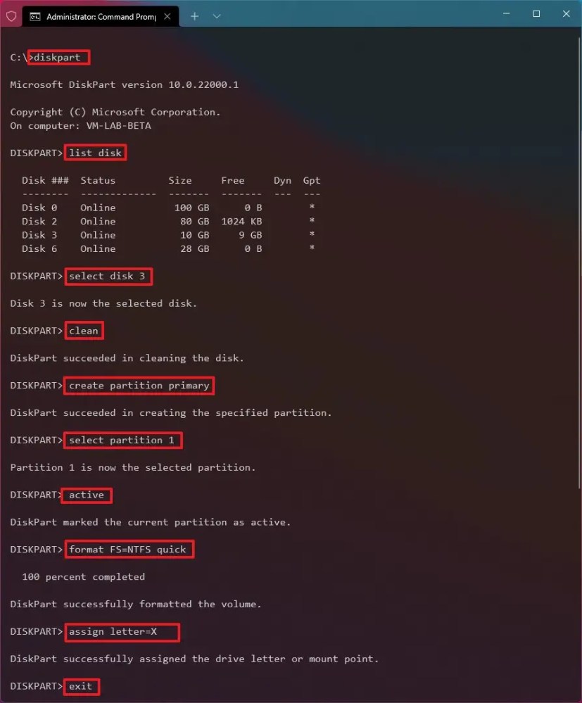 Comment nettoyer et r parer un lecteur avec diskpart sous windows 11