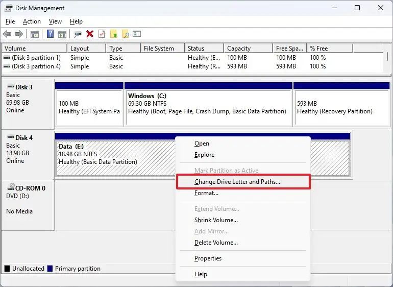 Comment supprimer une lettre de lecteur sur Windows 11 - All Things Windows