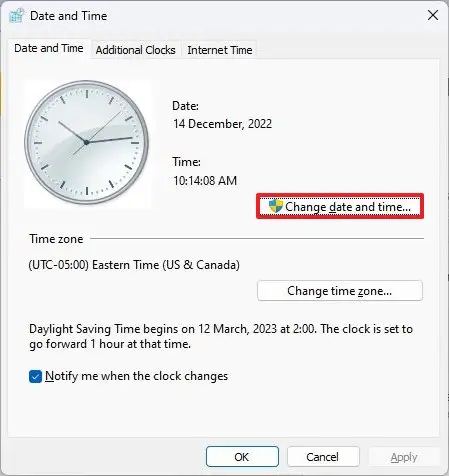 Comment changer l'heure et la date sur Windows 11 - All Things Windows