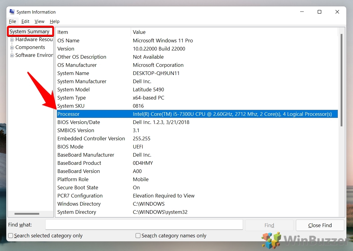 Windows 11 comment v rifier quel processeur processeur est dans votre