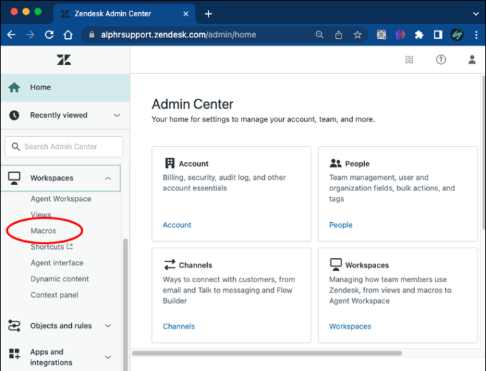 Zendesk comment cr er une macro all things windows