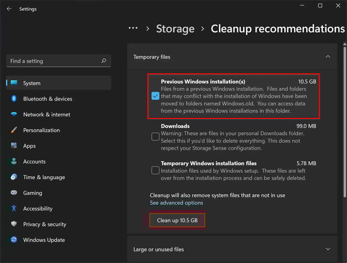4 fa ons de supprimer le dossier windows old all things windows
