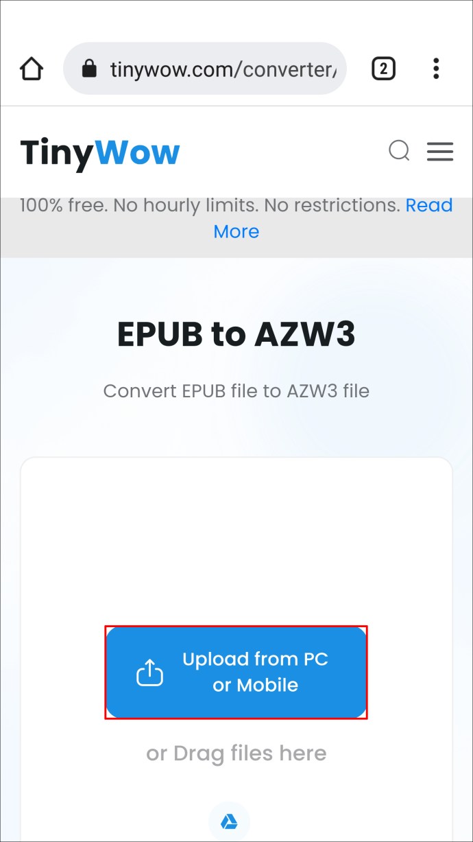 Comment convertir un fichier EPUB en AZW3 All Things Windows