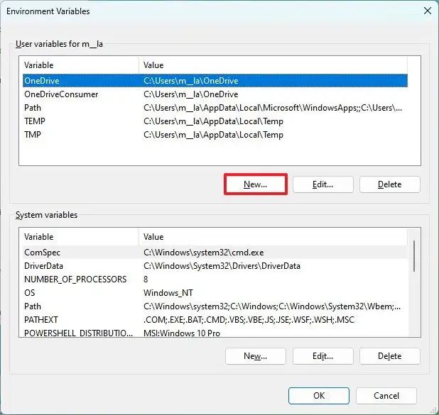 Comment créer des variables d'environnement personnalisées sur Windows ...