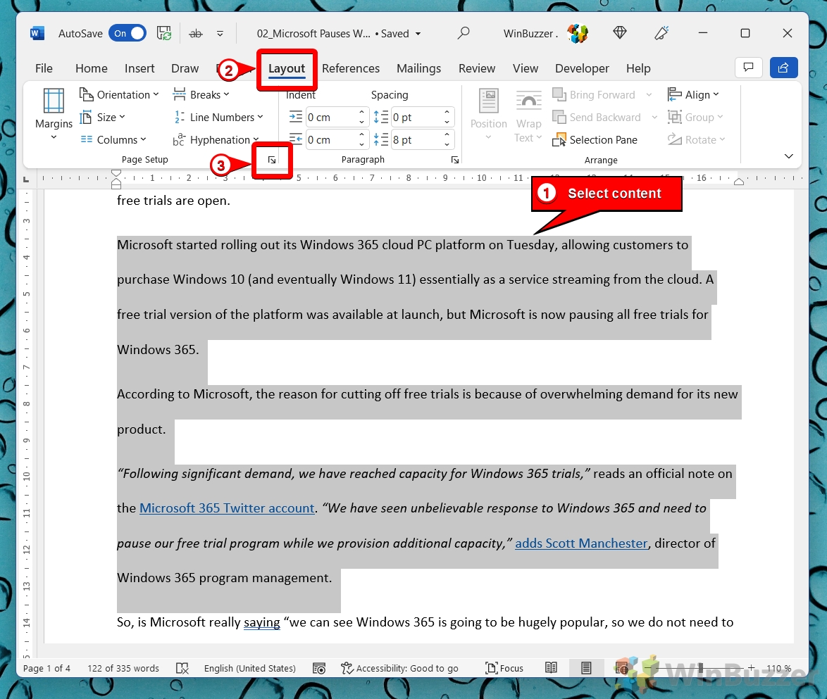 Comment modifier les marges dans Word All Things Windows