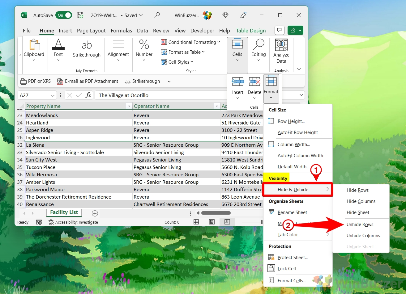Comment masquer et afficher des lignes et des colonnes dans Excel All Things Windows