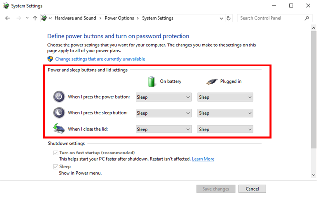 Comment Changer L Action Du Bouton D Alimentation Sur Un Pc Windows