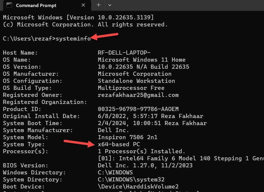 Comment savoir si votre type de syst me est 32 bits ou 64 bits sous