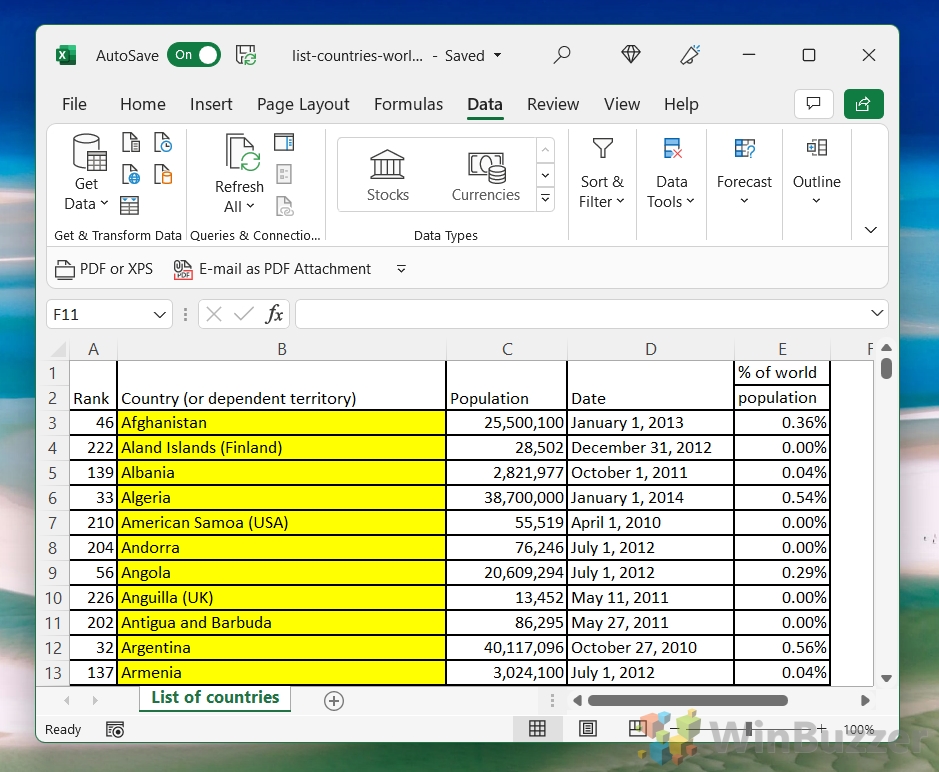 Comment classer par ordre alphabétique dans les colonnes ou les lignes Excel All Things Windows