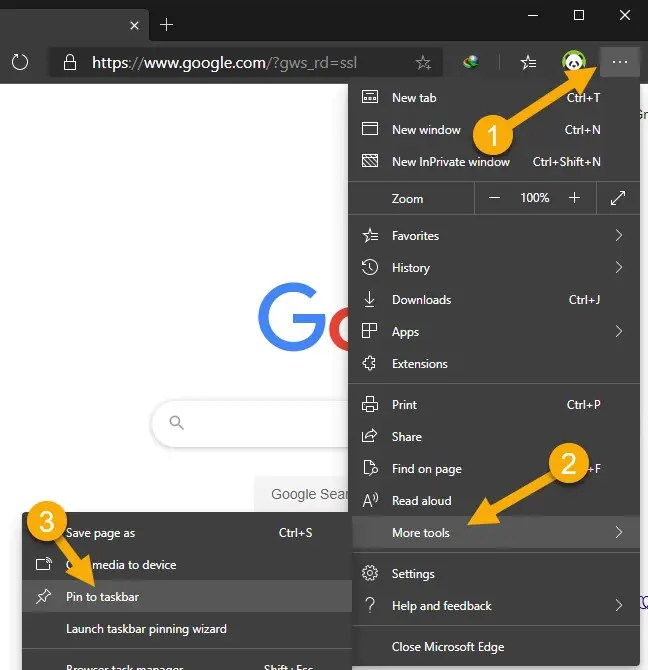 Comment épingler un site Web à la barre des tâches sous Windows All Things Windows