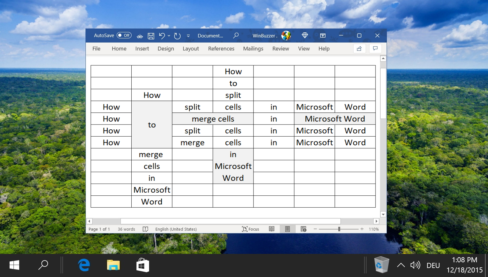 comment supprimer un tableau dans un document word