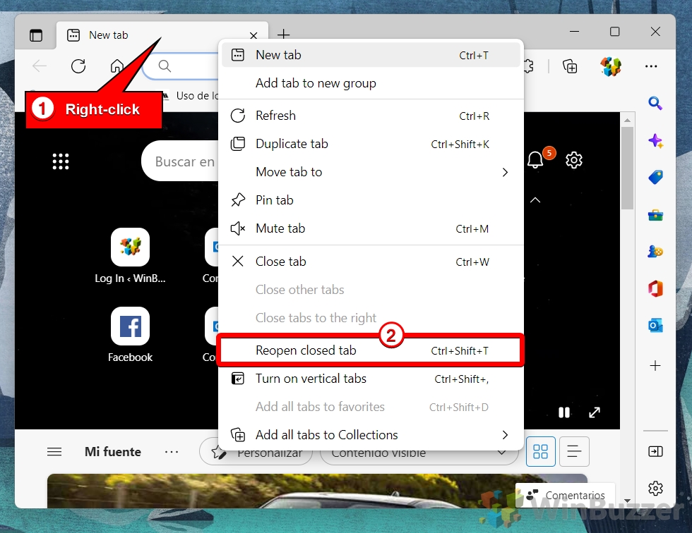 A bez rt lapok s a windows jranyit sa chrome edge s firefox