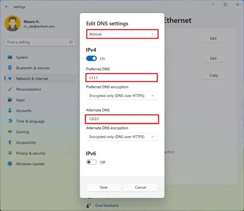 Cara mengubah alamat server dns di windows 11 all things windows
