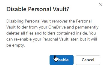 Cara Menonaktifkan Dan Menghapus Personal Vault Di OneDrive All Things Windows