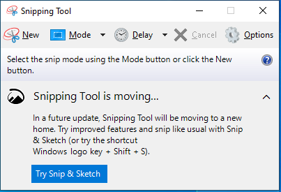 snipping tool for windows 11