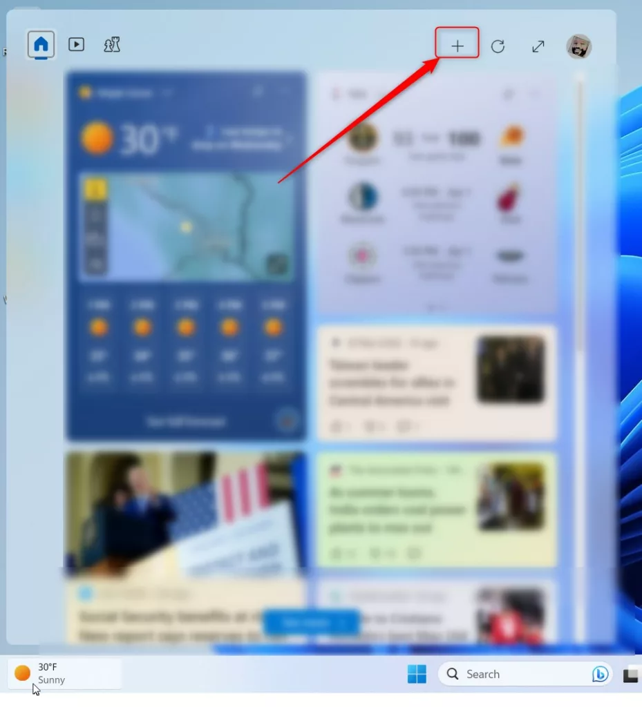 Cara menambah atau menghapus tautan telepon di papan widget di windows