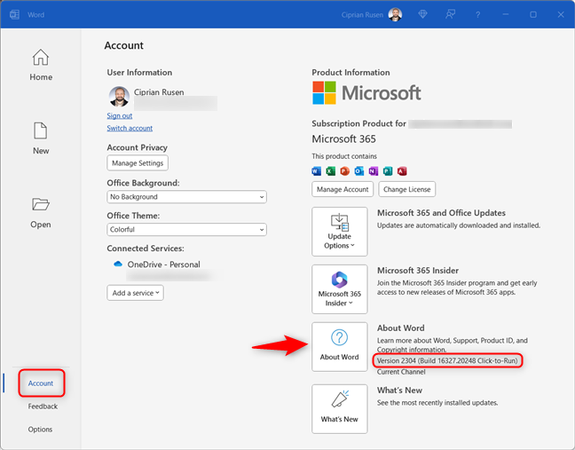 Cara Memeriksa Versi Office Yang Anda Gunakan 6 Cara All Things Windows 6551